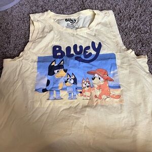 Bluey Women's Muscle Tee - Cream